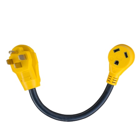 Sportsman Male 18" 125 Volt 50 Amp-30 Amp Female Dog-Bone RV Camper Power Cable CORDA5030